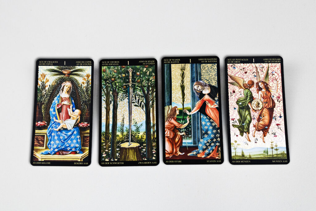 Golden Botticelli Tarot