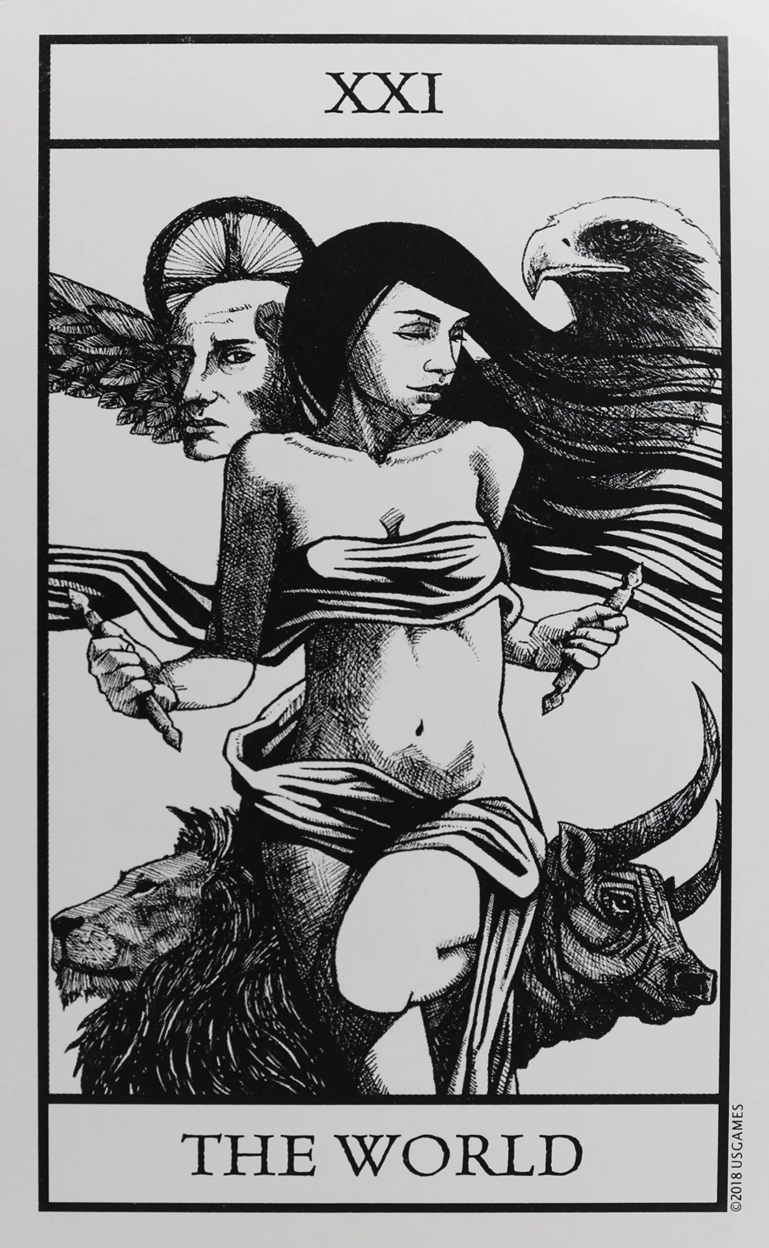 Bianco Nero Tarot 21