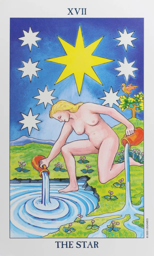 Radiant Rider Waite Tarot 17