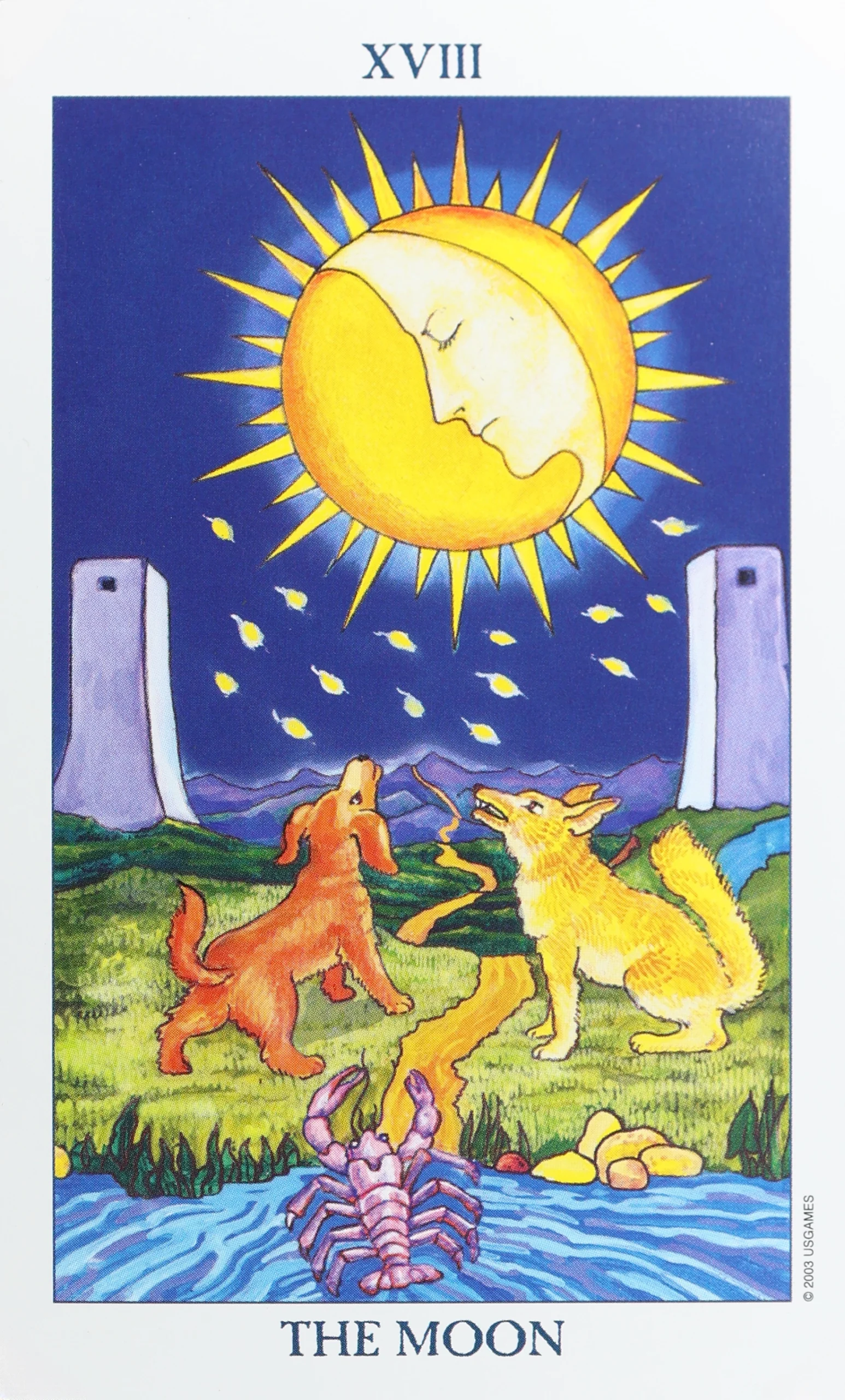 Radiant Rider Waite Tarot 18
