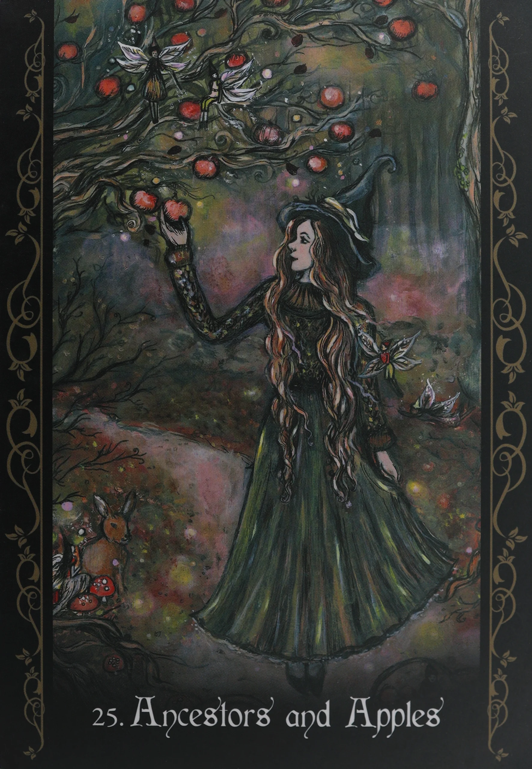 Solitary Witch Oracle 25 Ancestors and Apples