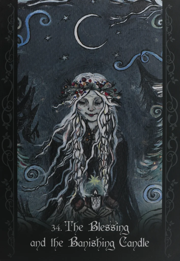 Solitary Witch Oracle 34 The Blessing and the Banishing Candle