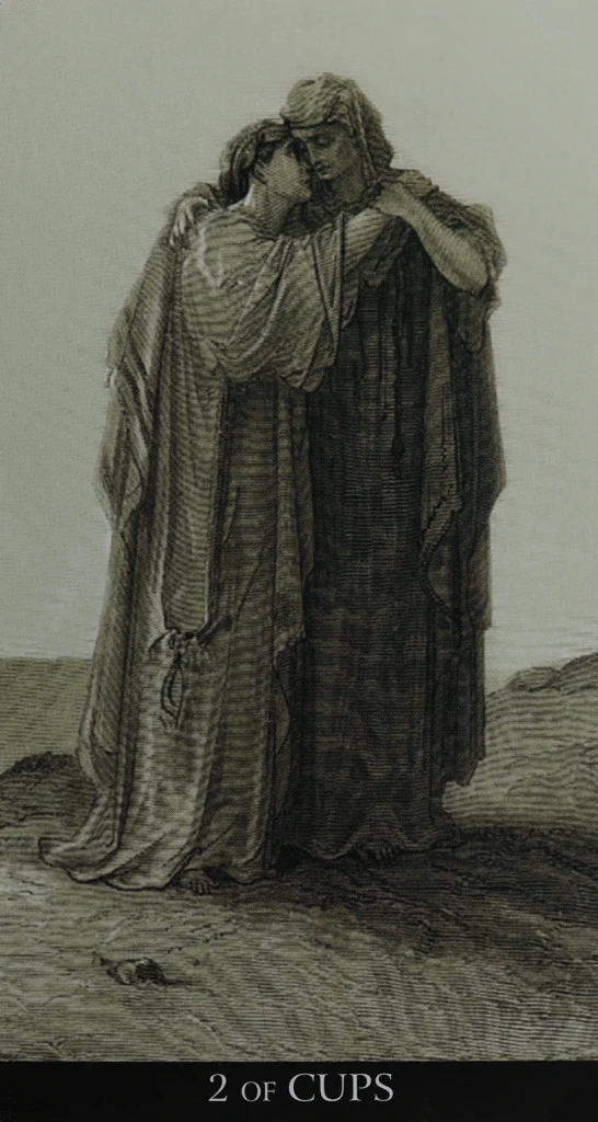 dore-tarot-cups-2-two-of-cups-tarot-card