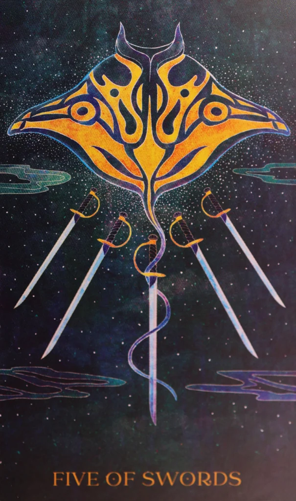 oriens-animal-tarot-swords-5-five-of-swords-tarot-card