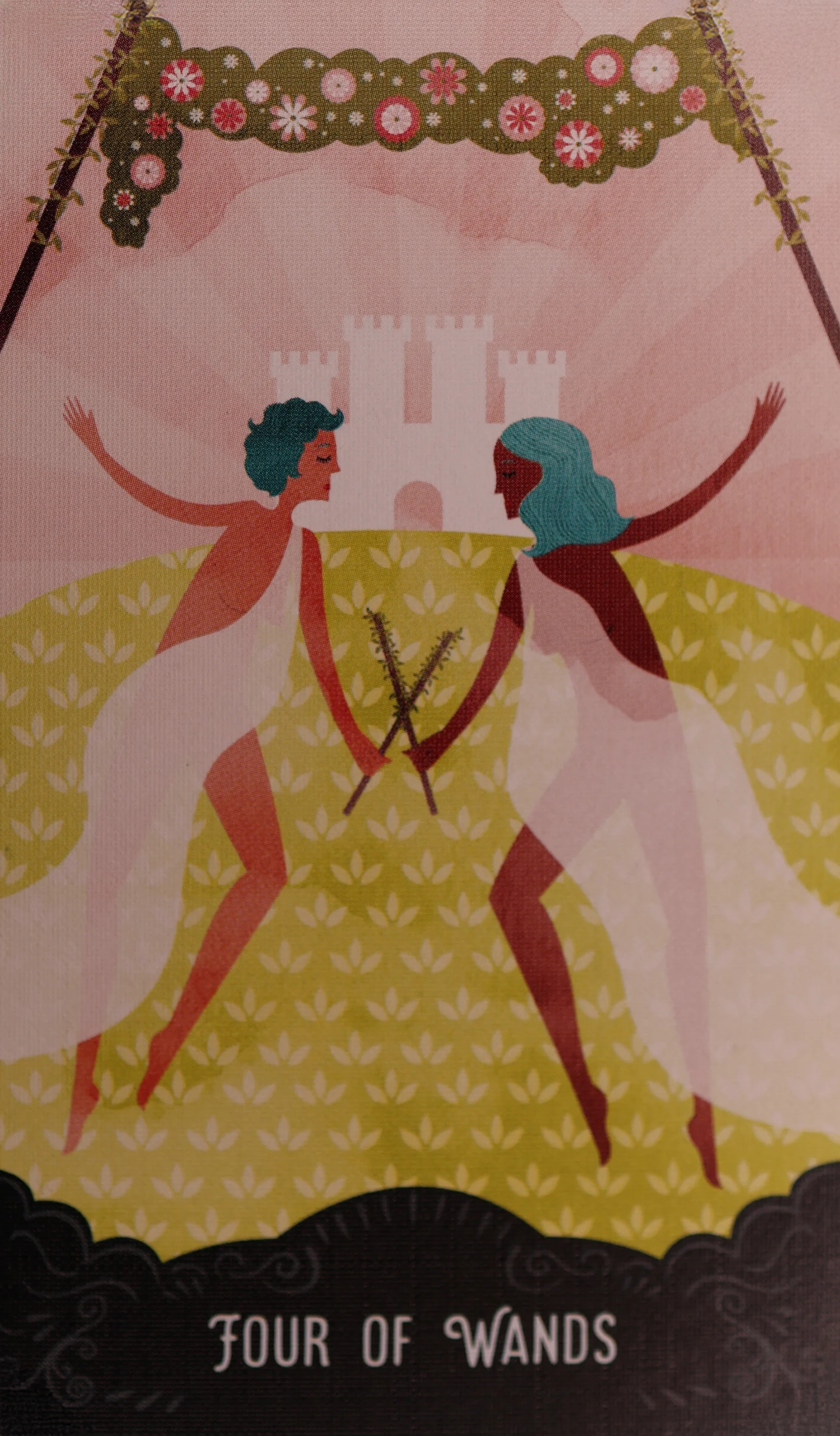 star-maiden-tarot-wands-4-four-of-wands-tarot-card