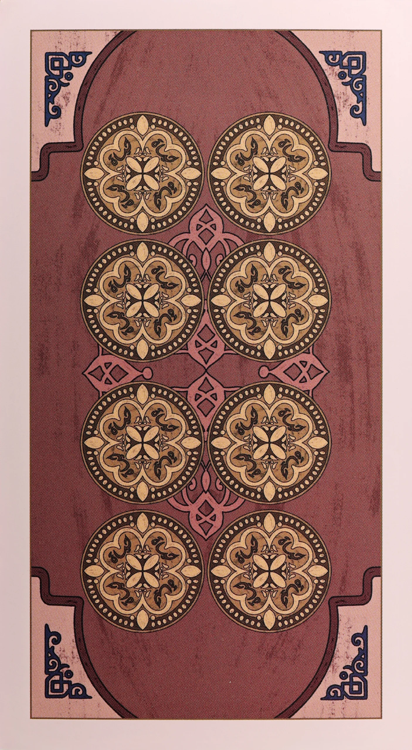 tarot-beirut-dinariyya-8-eight-of-dinariyya-eight-of-pentacles-tarot-card