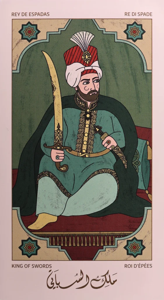 tarot-beirut-sbiyani-14-malik-of-sbiyani-king-of-swords-tarot-card
