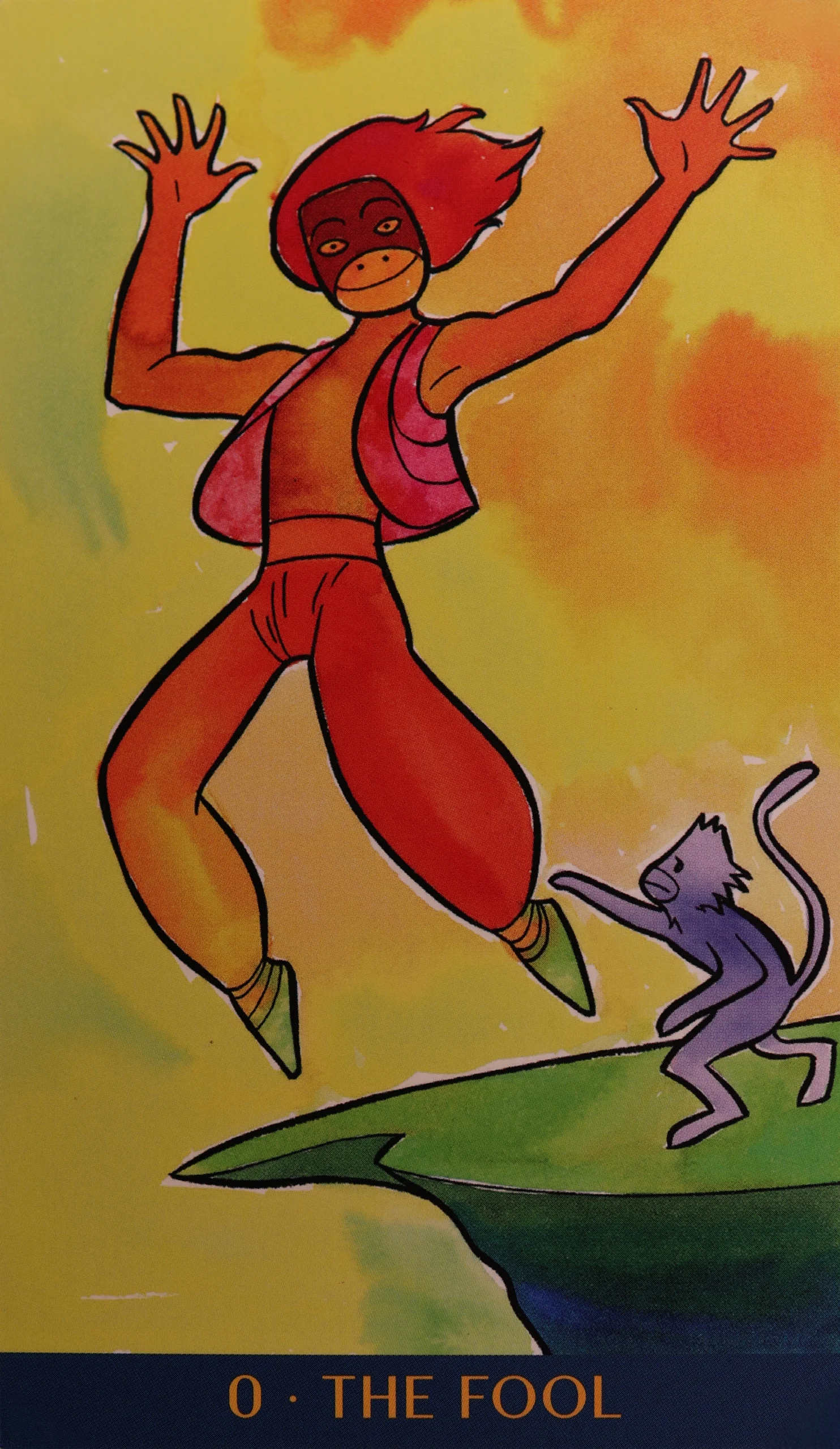 yoga-tarot-0-the-fool-tarot-card